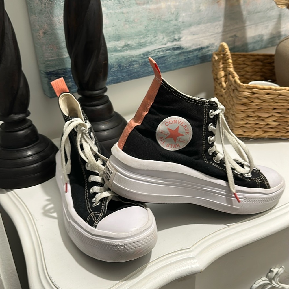 Converse platform, Great used condition. Worn a handful of times. Size women’s 7